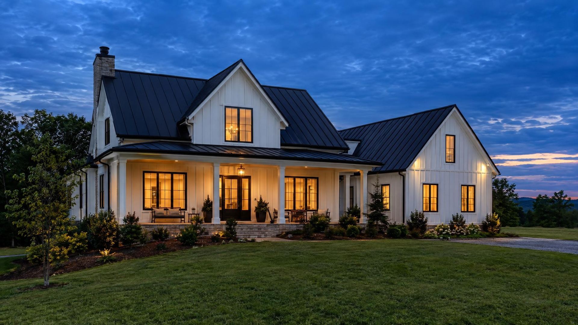 Standing seam metal that stands out