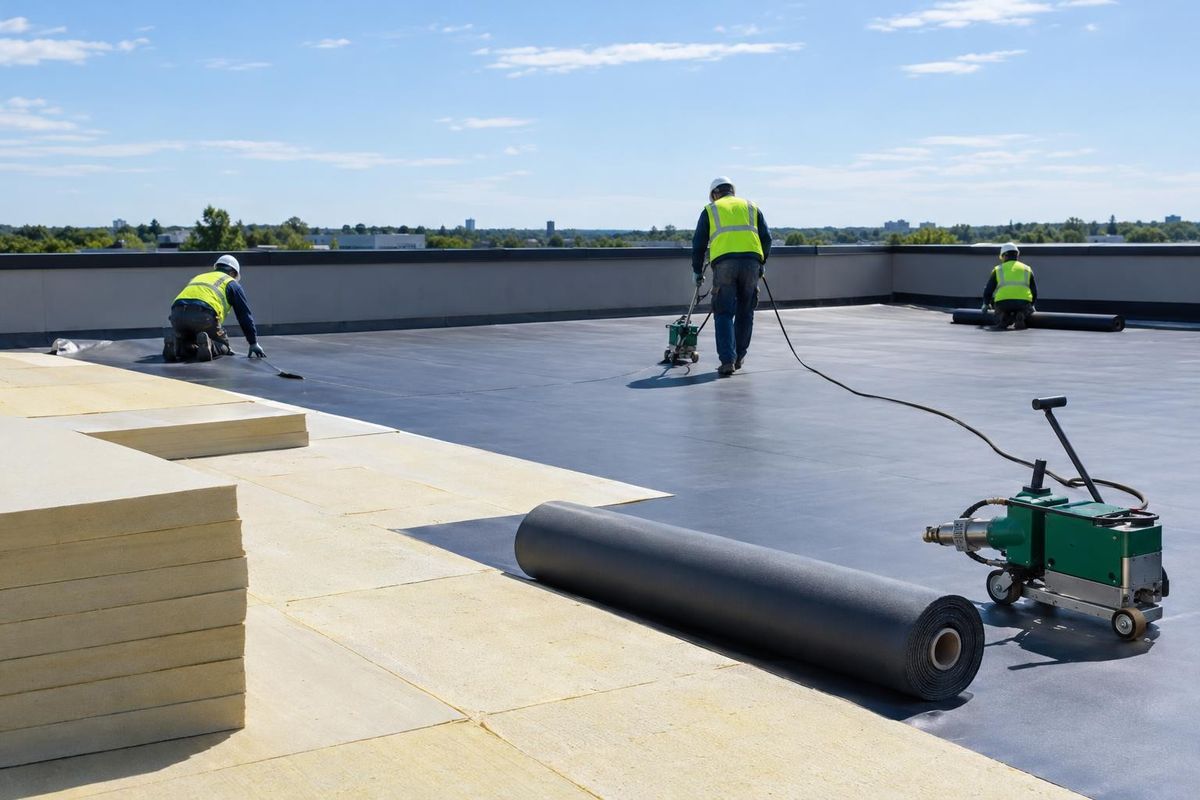 Flat Roof Installation