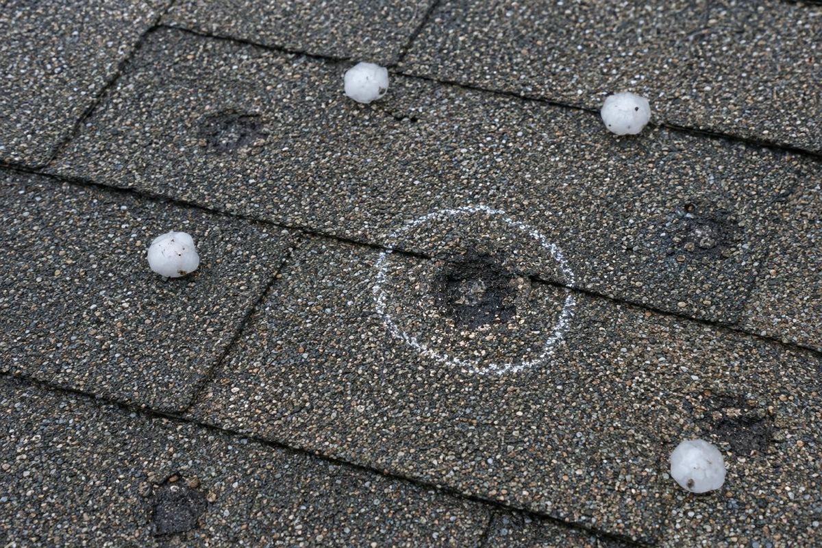 Hail Damage Roof Repair