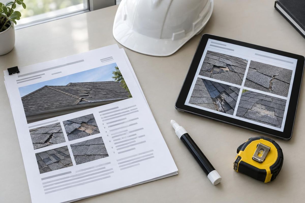 Roof Insurance Claim Documentation