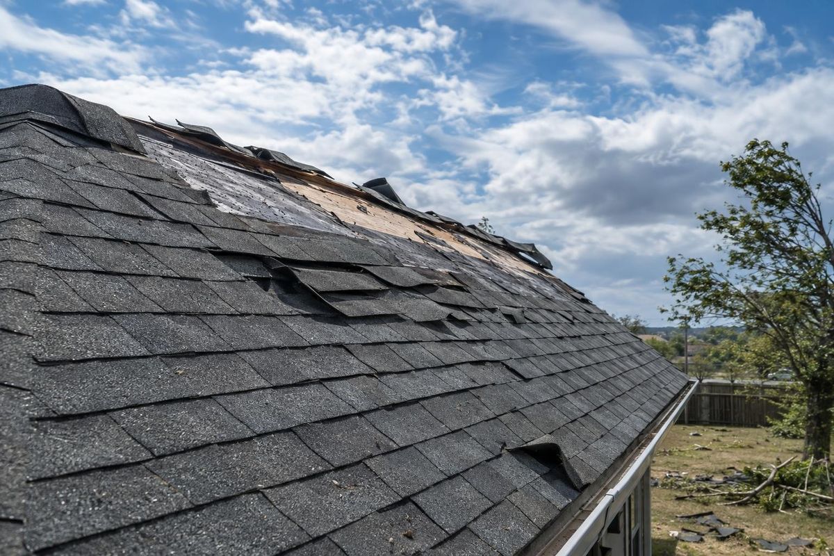 Wind Damage Roof Repair